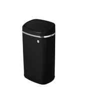 Berlingerhaus Brezdotikni koš za smeti s senzorjem, 58 l, kolekcija Matte Black