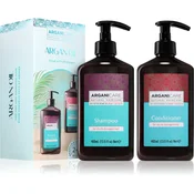 Arganicare Argan Oil Set darilni set za suhe in poškodovane lase 1 kos
