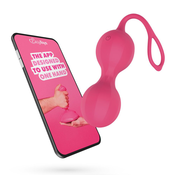 EasyConnect Vibrating Kegel Balls Stella App-Controlled Pink