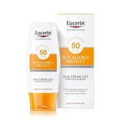 EUCERIN Sun gel za zaščito pred soncem za kožo nagnjeno k alergijam ZF 50