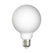 Arcchio LED-žarnica, E27, G95, 7W, 2700K, porcelan - bel - Steklo