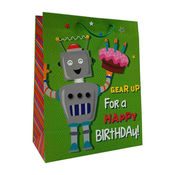 EUREKA Ukrasna kesa Large Robot  26x32x12 cm