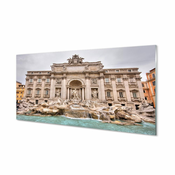tulup.si Stenska plošča za kuhinjo Rim fountain bazilika 100x50 cm