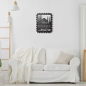 Wallity Zidna dekoracija Istanbul Stamp, Crna