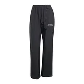 ADIDAS TERREX Outdoor hlače Multi Climaproof Two-Layer Rain črna/bela