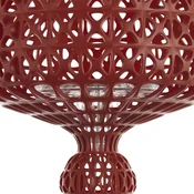 Kartell namizna svetilka LED Mini Kabuki, temno rdeča, višina 70 cm - Dnevna soba/jedilnica - Dizajn - rdeče vino - Plastika