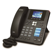 Planet VIP-2140PT VoIP telefon, G.722 HD, LCD+DSS zaslon, BLF gumbi, 4x SIP računi, Auto conf, PoE,