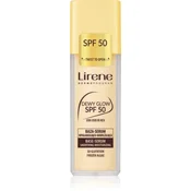 Lirene Base Dewy Glow posvetlitvena podlaga SPF 50 30 ml