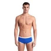 Arena icons swim low waist short solid blue/white xl - uk38