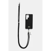Etui za telefon Lacoste Samsung Galaxy S25 Ultra črna barva, LCHMBCS25LPVCK