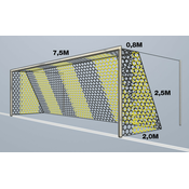 Mreža Cawila Net HEXA 7,50x2,50m Tiefe 0,8x2,0m
