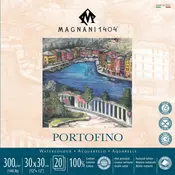 Blok Magnani Portofino hot press 30x30 300g 20L M4303020