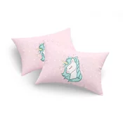 Lessentiel Maison Set jastucnica Unicorn Dreams, 50x70 cm, Rozi