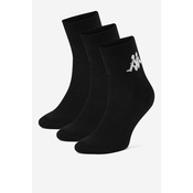 Nogavice Kappa Z4444_AW24 (3-PACK) Črna