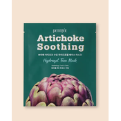 Petitfee & Koelf Pomirjevalna hidrogelna maska z izvlečkom artičoke Artichoke Soothing Hydrogel Face Mask - 32 g / 1 kos