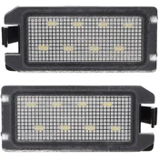 shumee Komplet LED luči registrske tablice Jeep Compass Grand Cherokee IV Patriot 2 kosa