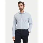 Tommy Hilfiger Srajca Gingham MW0MW42931 Svetlo modra Regular Fit