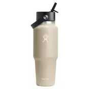 Thermically insulated bottle, stainless steel, 950 ml, Wide Straw, O