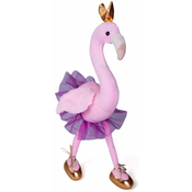 Plišani flamingo s krunom 28 cm