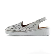 Mona Shoes Ženske cipele, Kožne, Bele