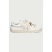 PUMA Suede Bloom Sneakers Women, Shoes, Frosted Ivory/Silver Fog, 36