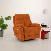 ATELIER DEL SOFA Fotelja Comfera Electric Tile Red