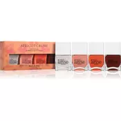 Nails Inc. Apricot Crush set lakov za nohte