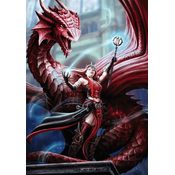 Trefl Puzzle Fantasy Collection: Scarlet Mage 1000 kosov 48x68,3cm