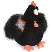 Doudou Histoire dOurs Plišasti piščanec črn 28 cm