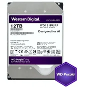 HDD 3.5 12TB WD121PURP WD Purple 24/7 7200RPM 256MB SATA3