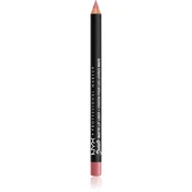 NYX Professional Makeup Suede Matte Lip Liner mat svinčnik za ustnice odtenek 09 Tea & Cookie 1 g