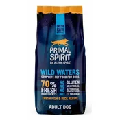Primal Spirit Dog 70% Wild Waters hrana za psa, peleti, 12 kg