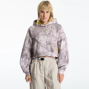 Mikina Jordan Brooklyn Realtree Cropped Pullover Hoodie White/ Bright Citron XS