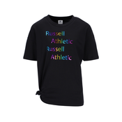 Russell Athletic TEAGAN BOY FRIEND CREWNECK TEE SHIRT, ženska majica, crna A41261