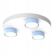 LED STROPNA SVETILKA V KROGU, MODRA PIKA