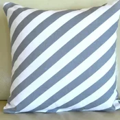 Jastucnica Diagonal 40x40cm-siva
