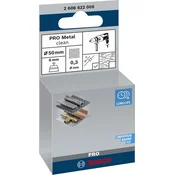 Lončasta žična ščetka PRO Metal clean, ravno vpenjalno steblo, 50 x 0,3 mm