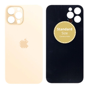 Apple iPhone 12 Pro Max - steklo zadnjega ohišja (zlato)