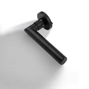 Okovje za vrata COBRA VISION-R EASY LOCK (ČRNO), klika-klika, Zaklepanje na ročaju, ČRNA KOBRA