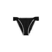 Mint Velvet Bikini hlačke svetlo bež/črna