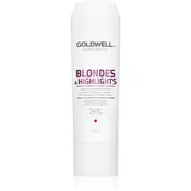 Goldwell Dualsenses Blondes & Highlights regenerator za plavu kosu neutralizirajući žuti tonovi (Color Protection) 200 ml