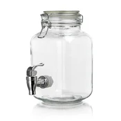 Steklenica 2200ml s pipo, pokrovček z vzvodom
