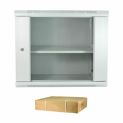 Datech zidni kabinet 18U 901 600x450 siv + polica DP.6418.9000