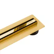 shumee Slim&Low ProLine odtok z ogledalom Gold 60 cm, zlat