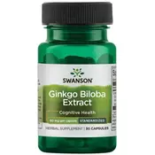 Izvleček ginka bilobe, 60 mg - 30 kapsul