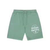 Ocean Pacific Športne hlače Reefbreak zelena/bela