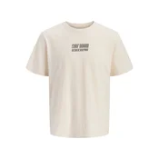 JJ Rebel by Jack & Jones majica Asher sa surf printom za muškarce, krem, S