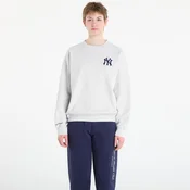 Mikina Sporty & Rich Heritage Yankees Serif Crewneck UNISEX Heather Gray M