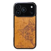 shumee Lesen ovitek Bewood za iPhone 17 Pro, LJUBITELJ MAČK IMBUIA