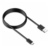 SAMSUNG podatkovni kabel i punjač (USB - Type-C, 100 cm, podrška za brzo punjenje) CRN